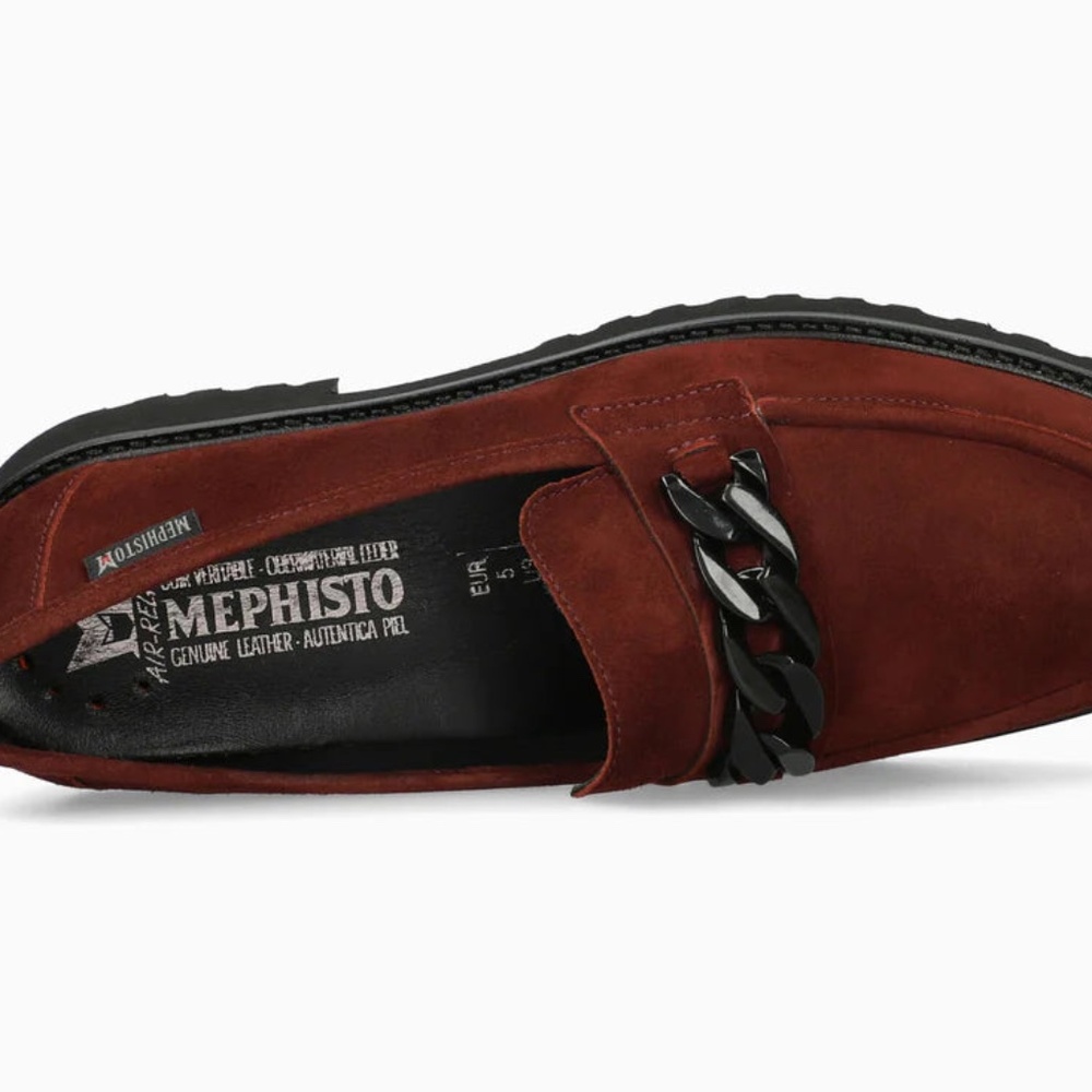 Mephisto Salka Loafer in Cordovan SZ 9 or 9.5 NEW - Picture 4 of 10